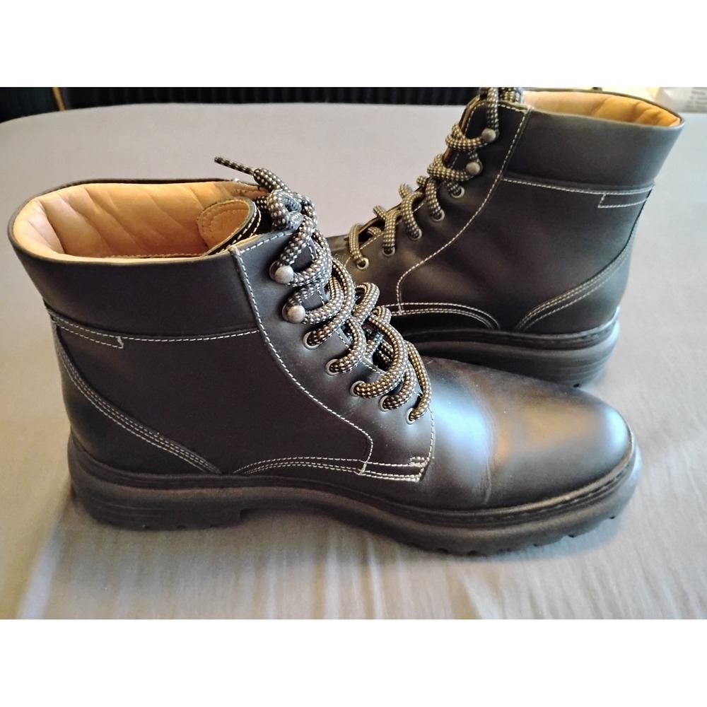 Johnston & Murphy Kelton Leather Boots Men's 11 Gorpcore Combat boots Workwear